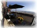 Beach View Patio Right on the Mission Beach Boardwalk.